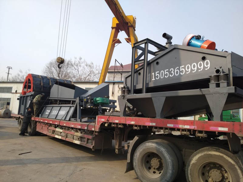 移動(dòng)石粉洗沙機(jī)