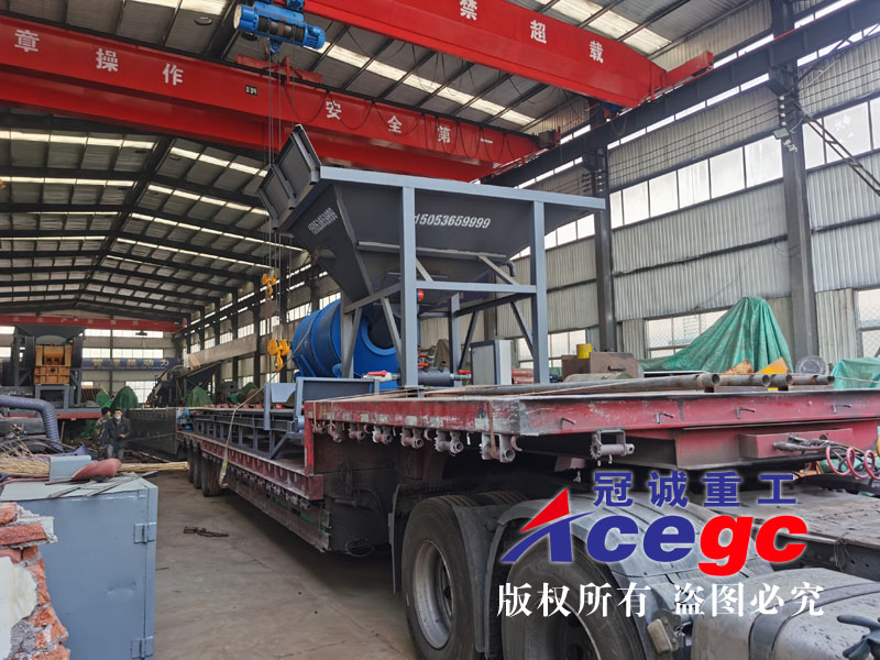 移動式圓筒洗砂機 移動式圓筒洗砂機