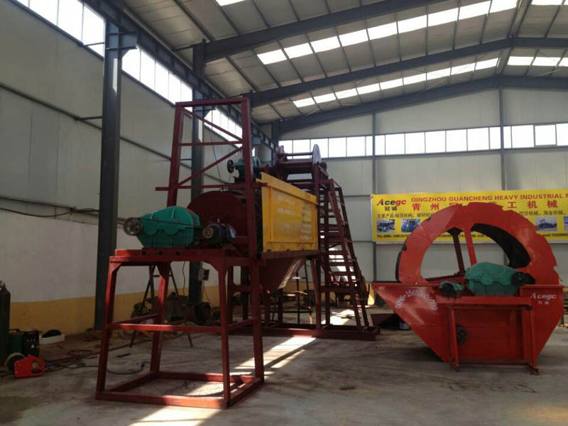 輪斗洗砂機 輪斗洗砂機
