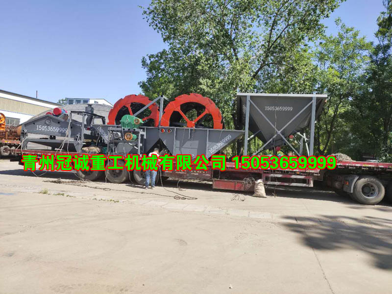 移動式洗沙回收一體機 移動式洗沙回收一體機