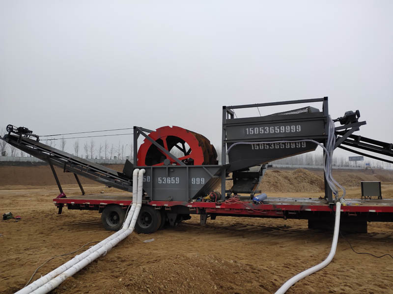 移動滾筒篩洗沙設備 移動滾筒篩洗沙設備