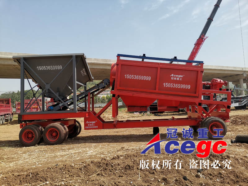 移動滾筒篩洗砂機(jī) 移動滾筒篩洗砂機(jī)