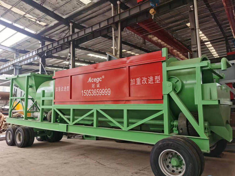 移動式加重改進型滾筒洗砂機 移動式加重改進型滾筒洗砂機