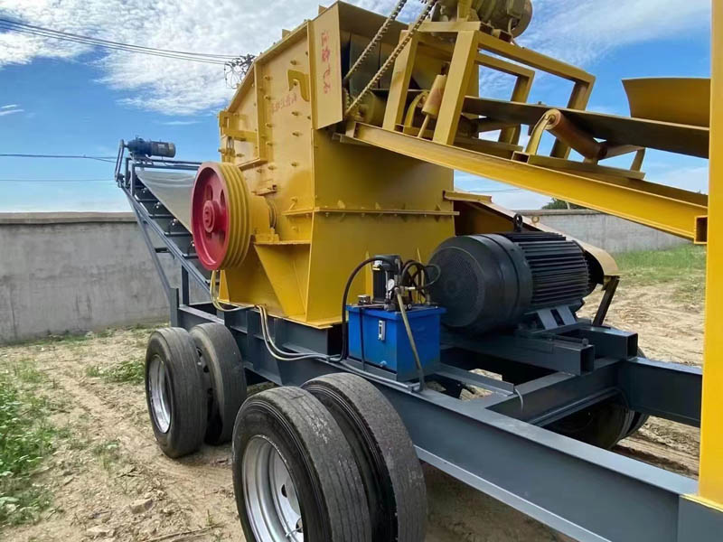 車載移動(dòng)破碎站 車載移動(dòng)破碎站