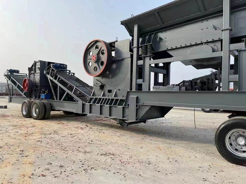 移動式破碎制砂機 移動式破碎制砂機