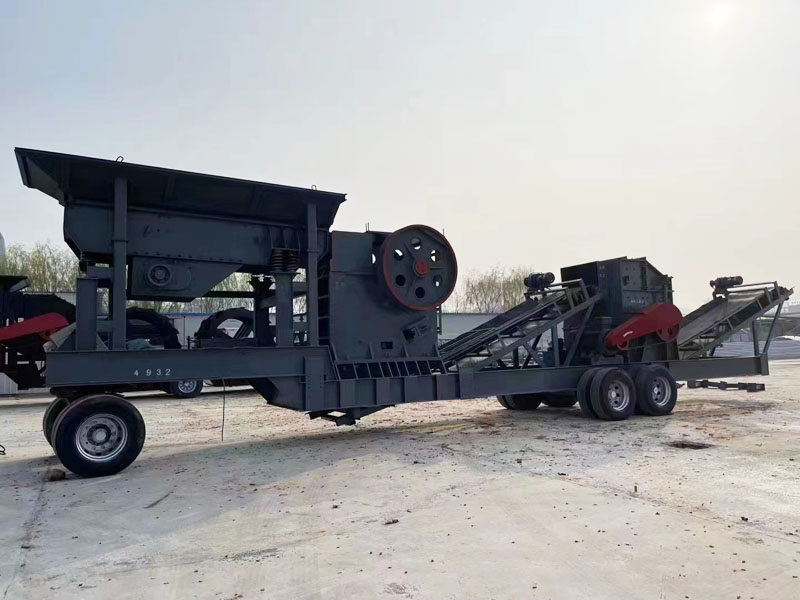 移動式破碎制砂機 移動式破碎制砂機